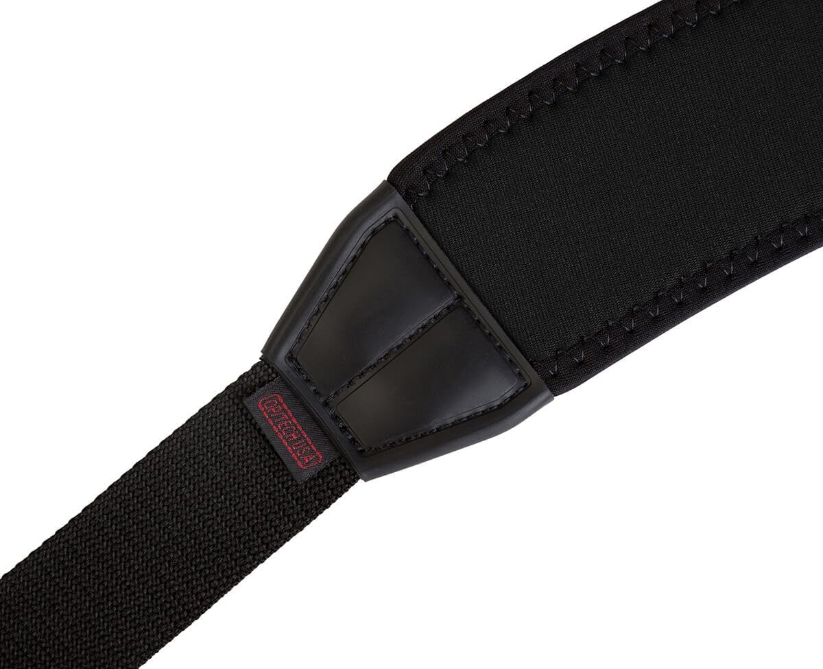 OP/TECH USA SOS Curve Padded Strap – Adjustable, Comfortable Replacement for Bags, Cameras, or Laptops – Ideal for Travel or Daily Use – Black - Made in USA