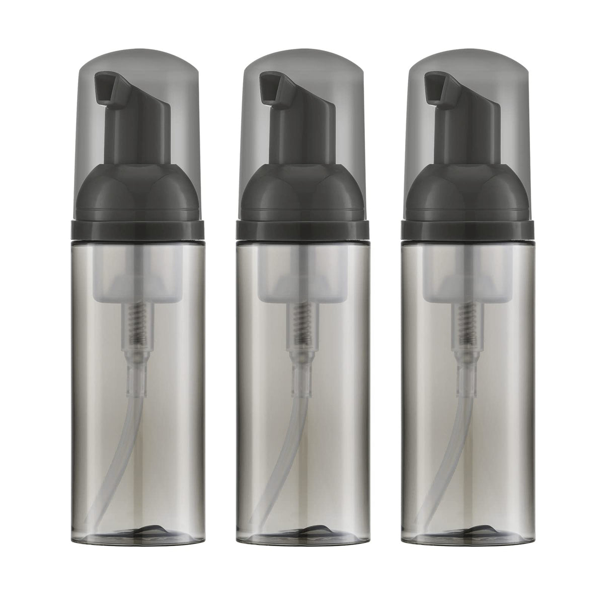 Travel Foam Pump Bottle, 2oz Small Size Foaming Soap Dispenser 30Pack Clear