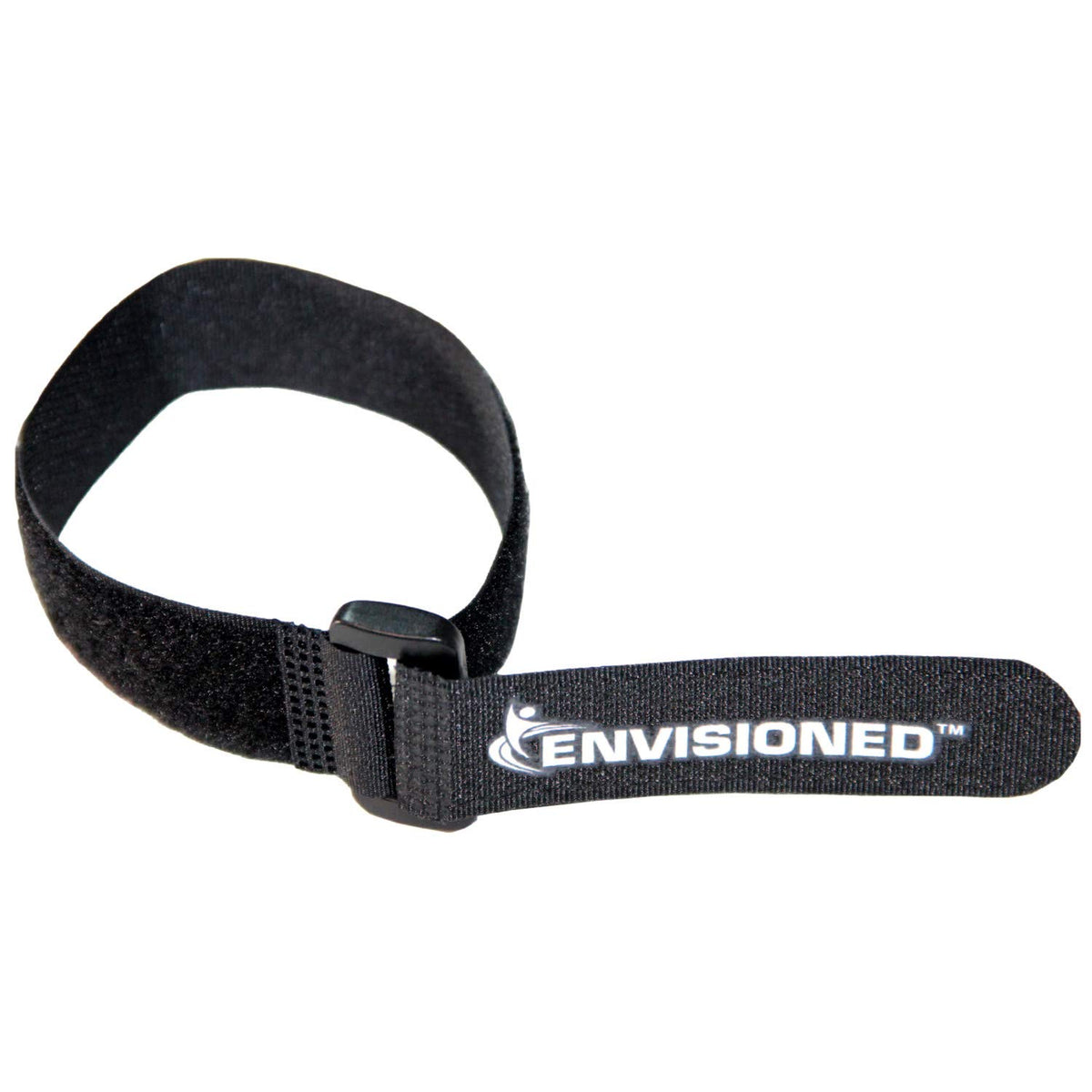 Reusable Cinch Straps 2" x 60" - 6 Pack, Multipurpose Strong Gripping, Quality Hook and Loop Securing Straps (Black)