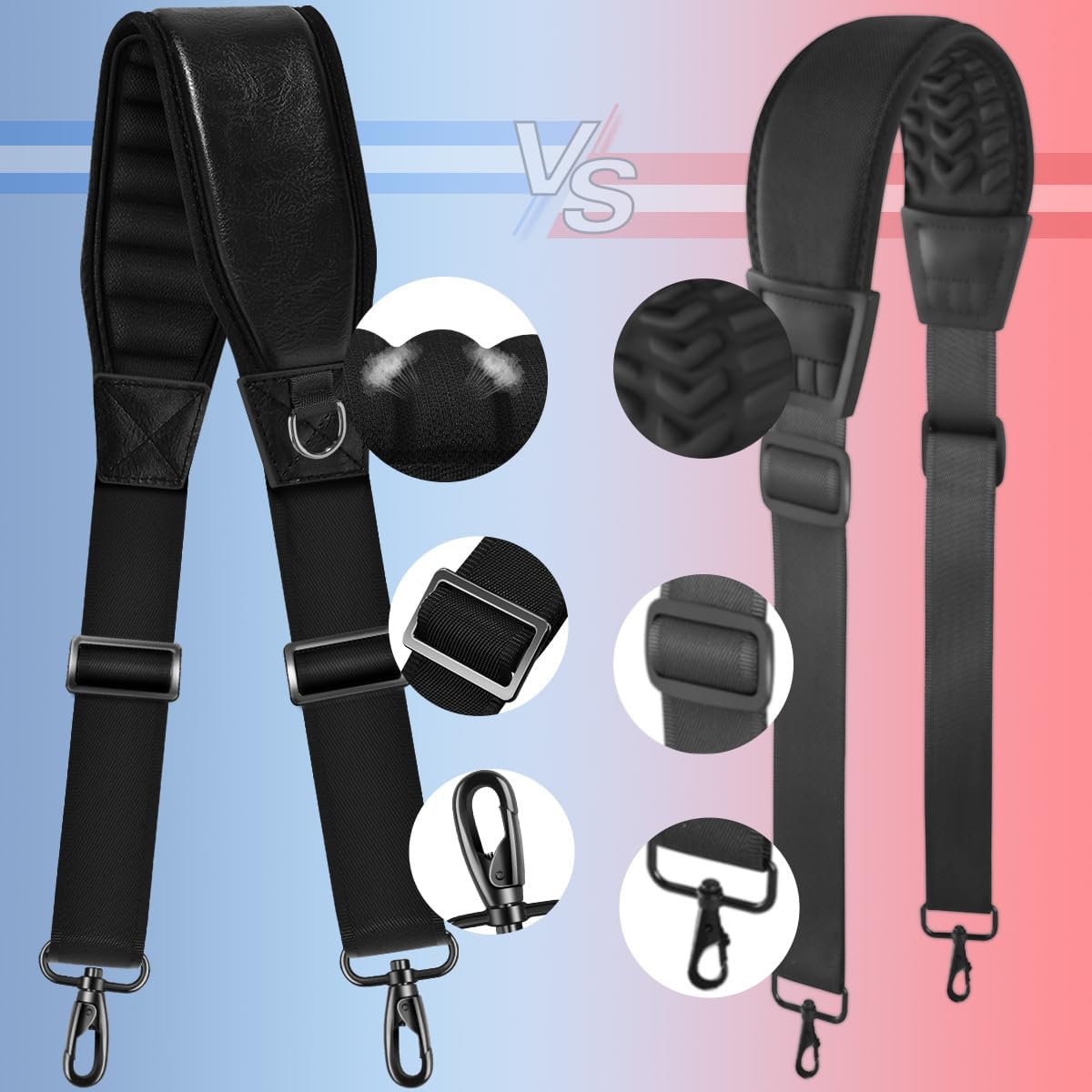 ZINZ Shoulder Strap 68 inch with 3D-Cushion Pad