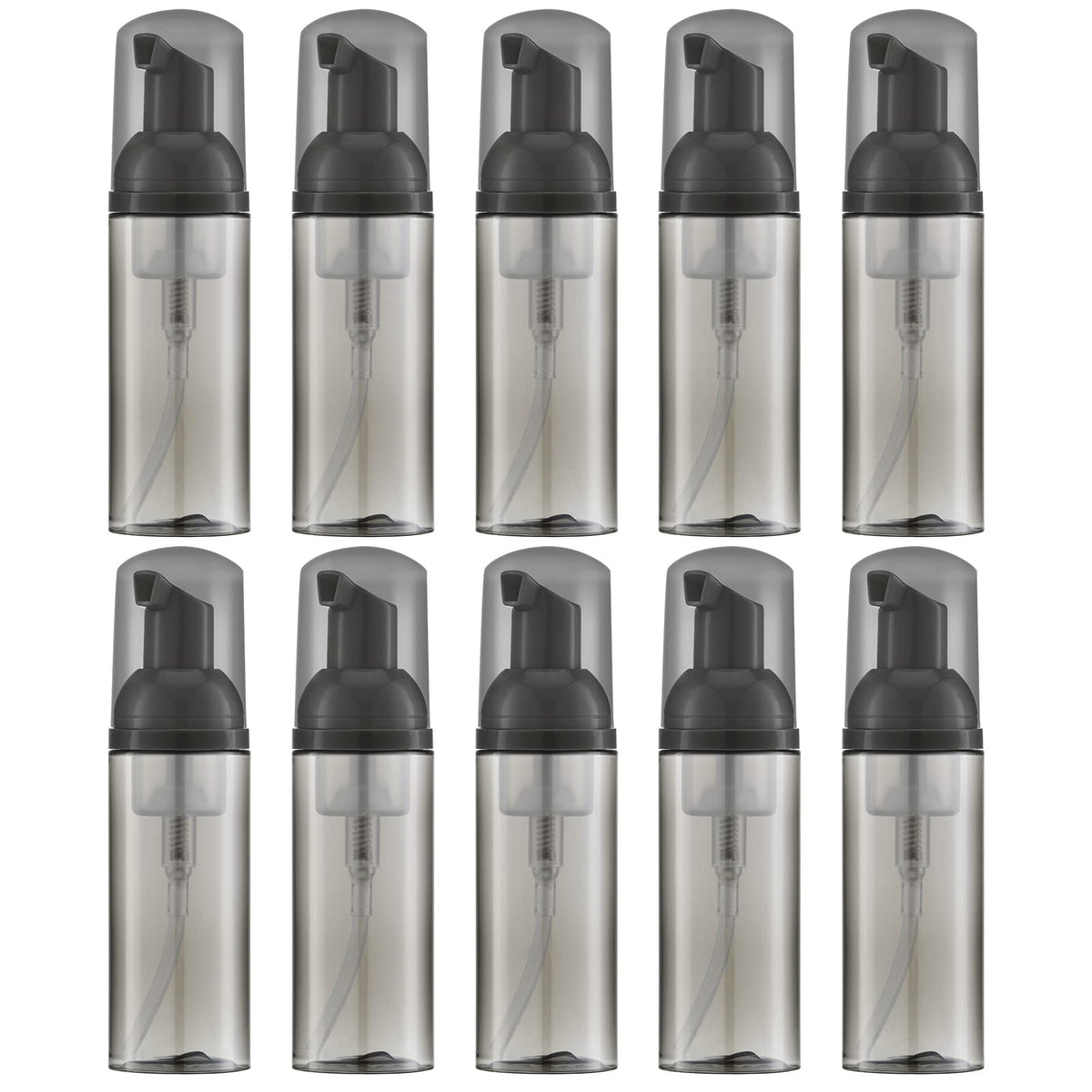 Travel Foam Pump Bottle, 2oz Small Size Foaming Soap Dispenser 30Pack Clear