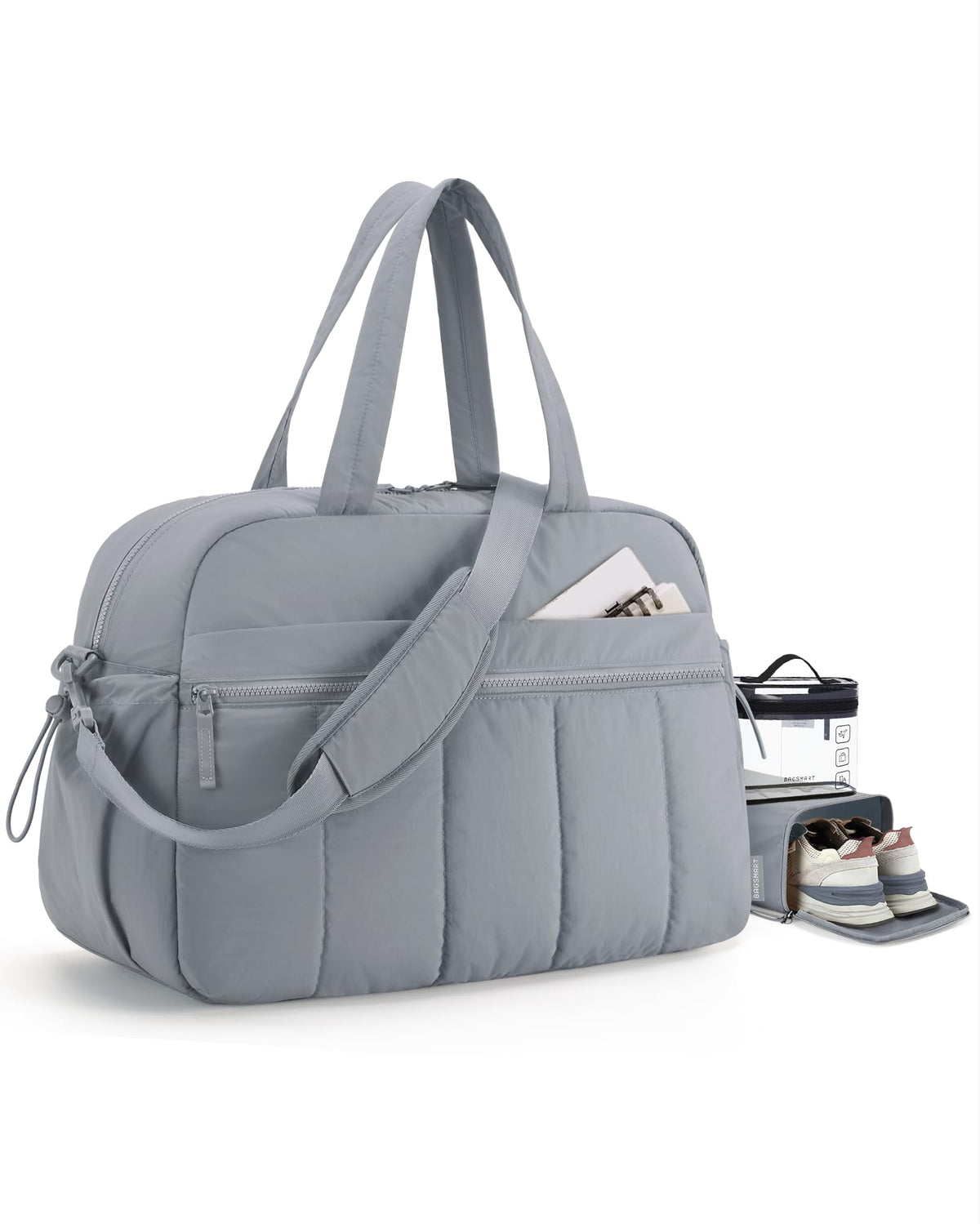 BAGSMART Duffle Bag for Travel, Gym Bag for Women, Weekender Carry on