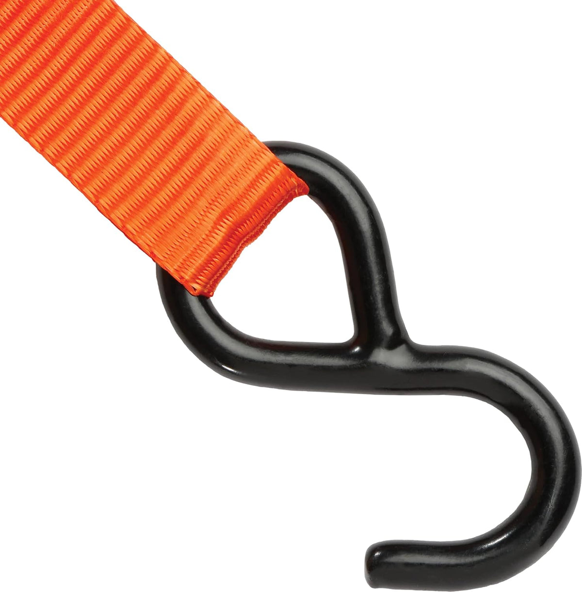 BLACK+DECKER 1" x 10' Light-Duty Cambuckle Tie-Down Straps, 4-Pack