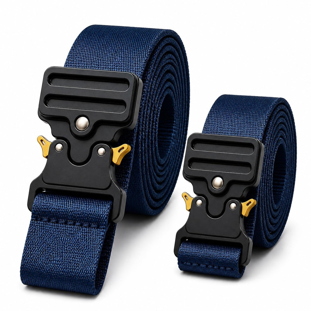 Metal Buckle Heavy Duty Luggage Straps, 2 Pack 10ft x 2in Tie Down Straps