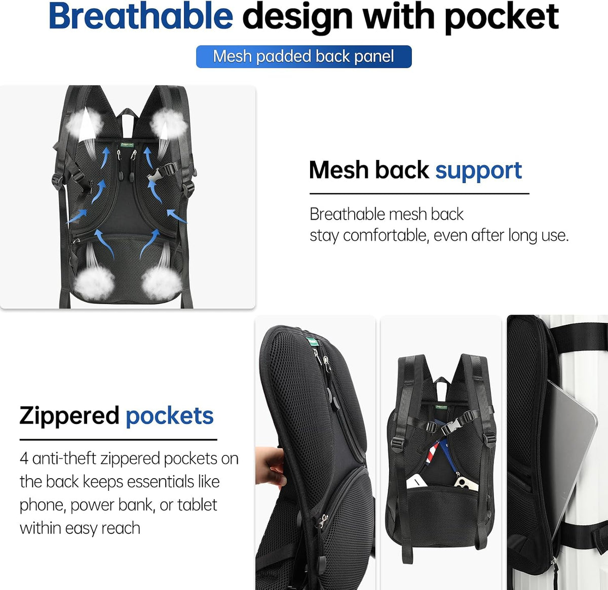 Heavy-Duty Backpack Carrying Straps System for 22-30 Inch Suitcase Luggage Hardcase for Adventure Travel Cobble Stone Streets Stair - L