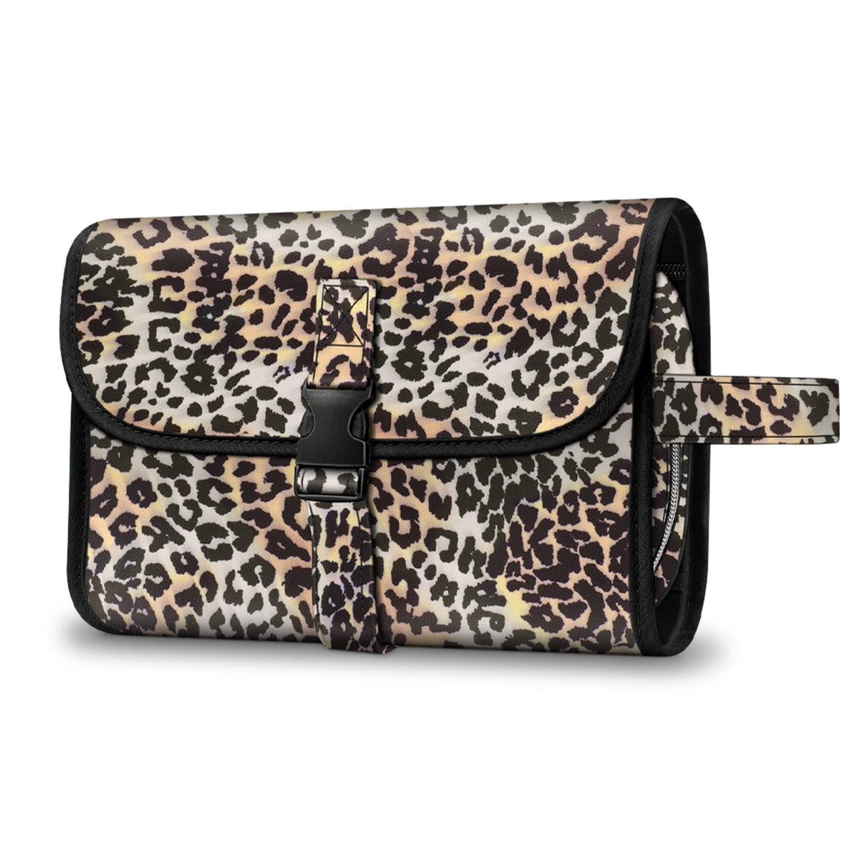 FINTIE Portable Toiletry Cosmetic Travel Bag Hanging Makeup Organizer