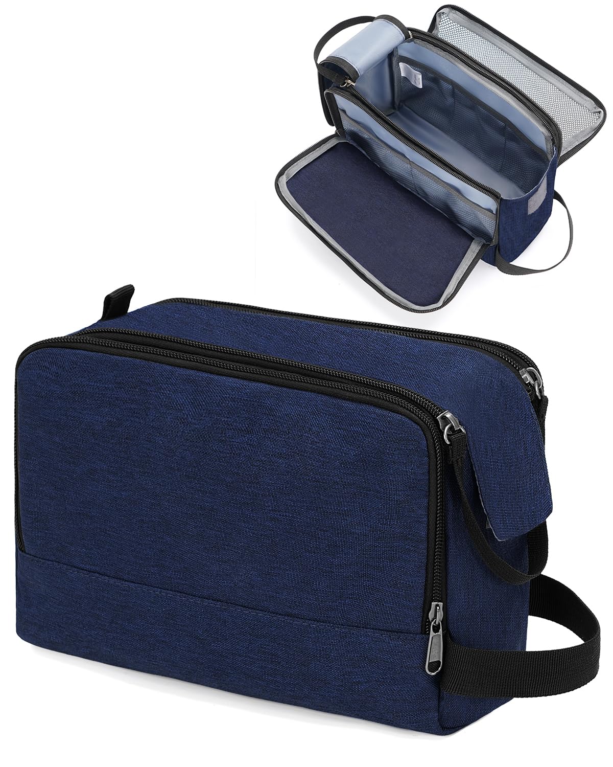 WANDF Travel Toiletry Bag for Men, Dopp Kit for Toiletries