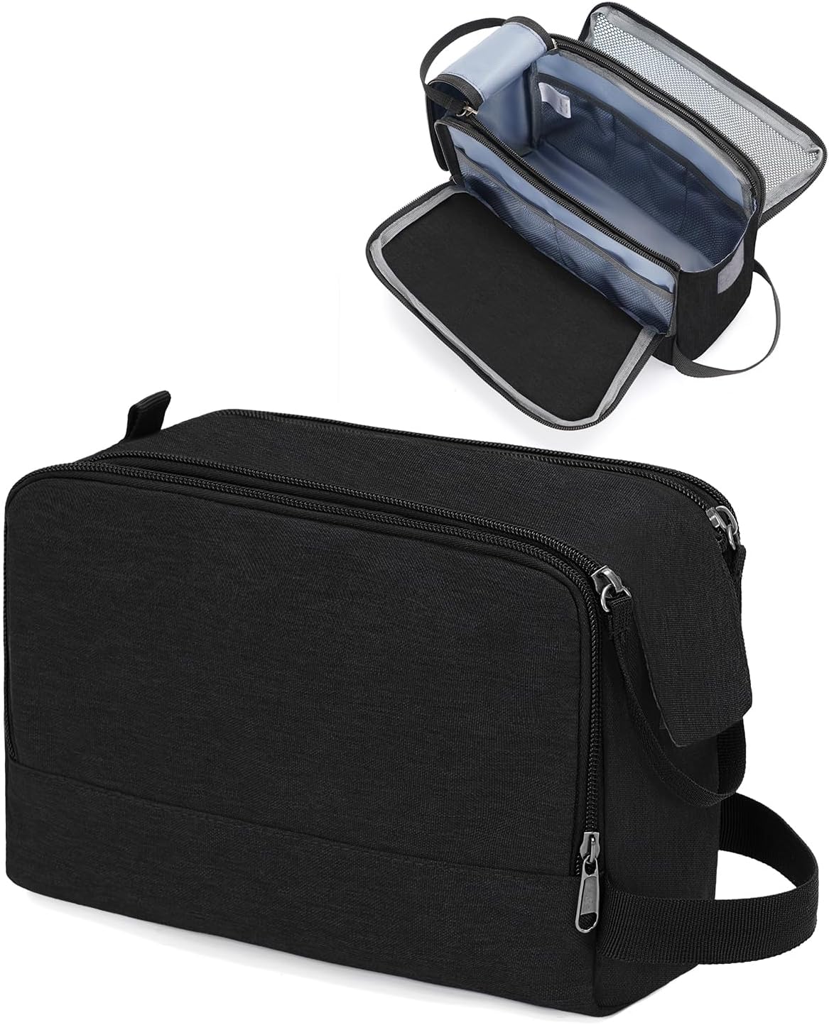 WANDF Travel Toiletry Bag for Men, Dopp Kit for Toiletries