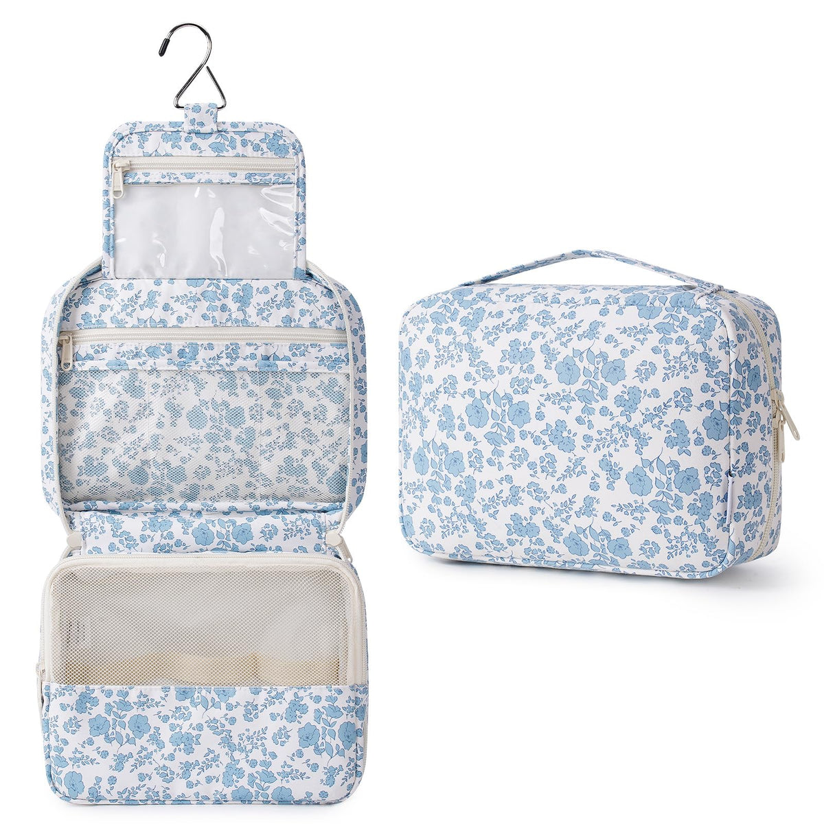 Narwey Hanging Travel Toiletry Bag for Women, Travel Makeup Organizer Bag