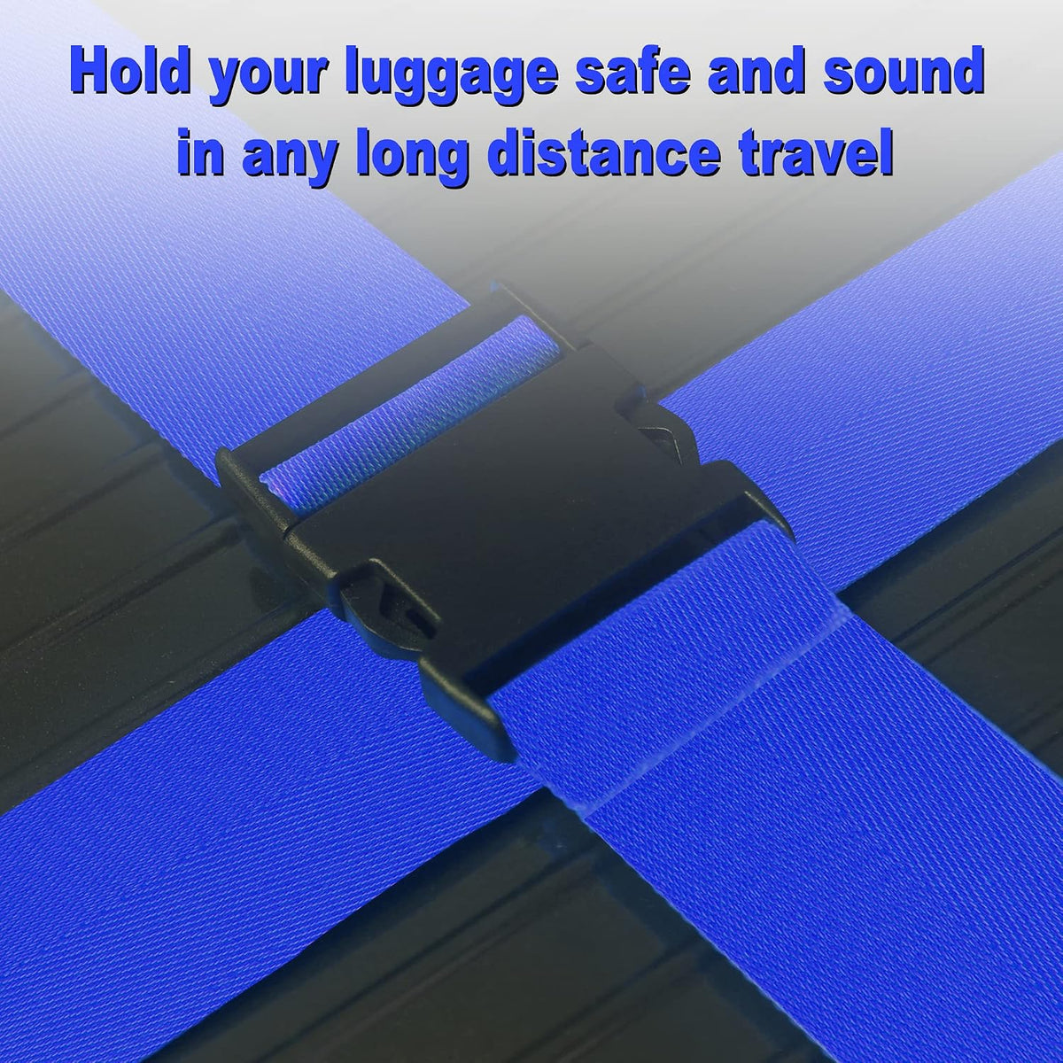 Chelmon Luggage Straps for Suitcases TSA Approved Travel Essentials 8 Pack