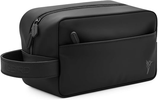 HUMMINGBIRD JetPack Toiletry Bag for Men, Premium Mens Travel Bag, Toiletry Organizer Dopp Kit, Water Resistant Shaving Bag for Toiletries and Accessories, Bathroom Organizer for Travel Essentials