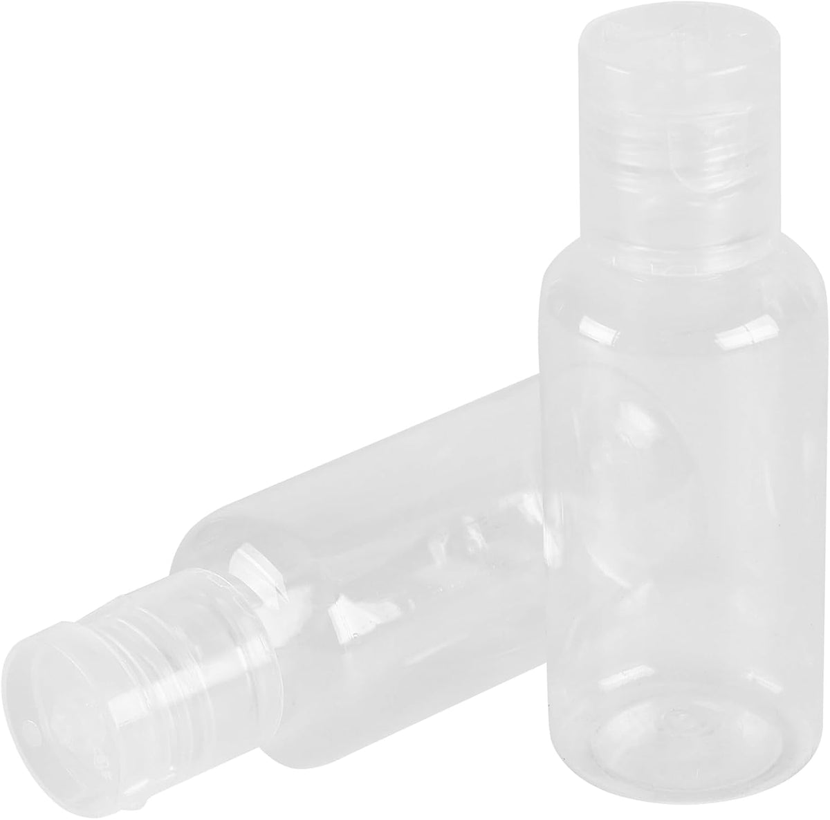 200 Pcs 1 OZ Plastic Bottles,Refillable Travel Bottles with Flip Cap, Clear Empty Travel Size Containers for Liquid Shampoo Lotion Cream