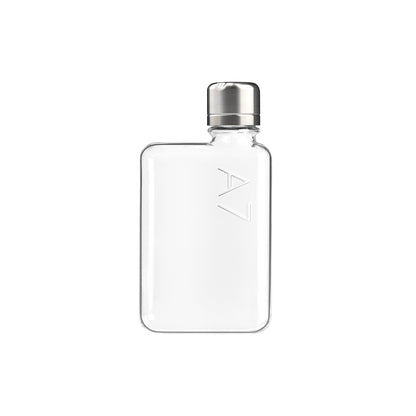memobottle A7 6oz / 180ml - Slim & flat water bottle designed to fit in your bag - BPA-Free Tritan