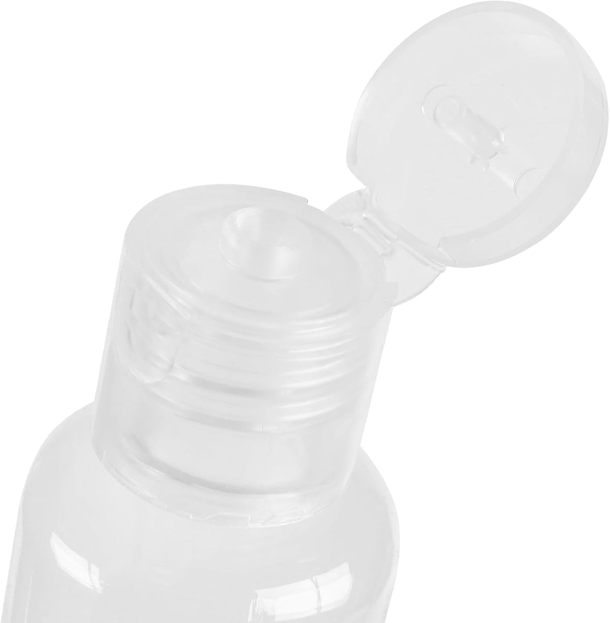 200 Pcs 1 OZ Plastic Bottles,Refillable Travel Bottles with Flip Cap, Clear Empty Travel Size Containers for Liquid Shampoo Lotion Cream