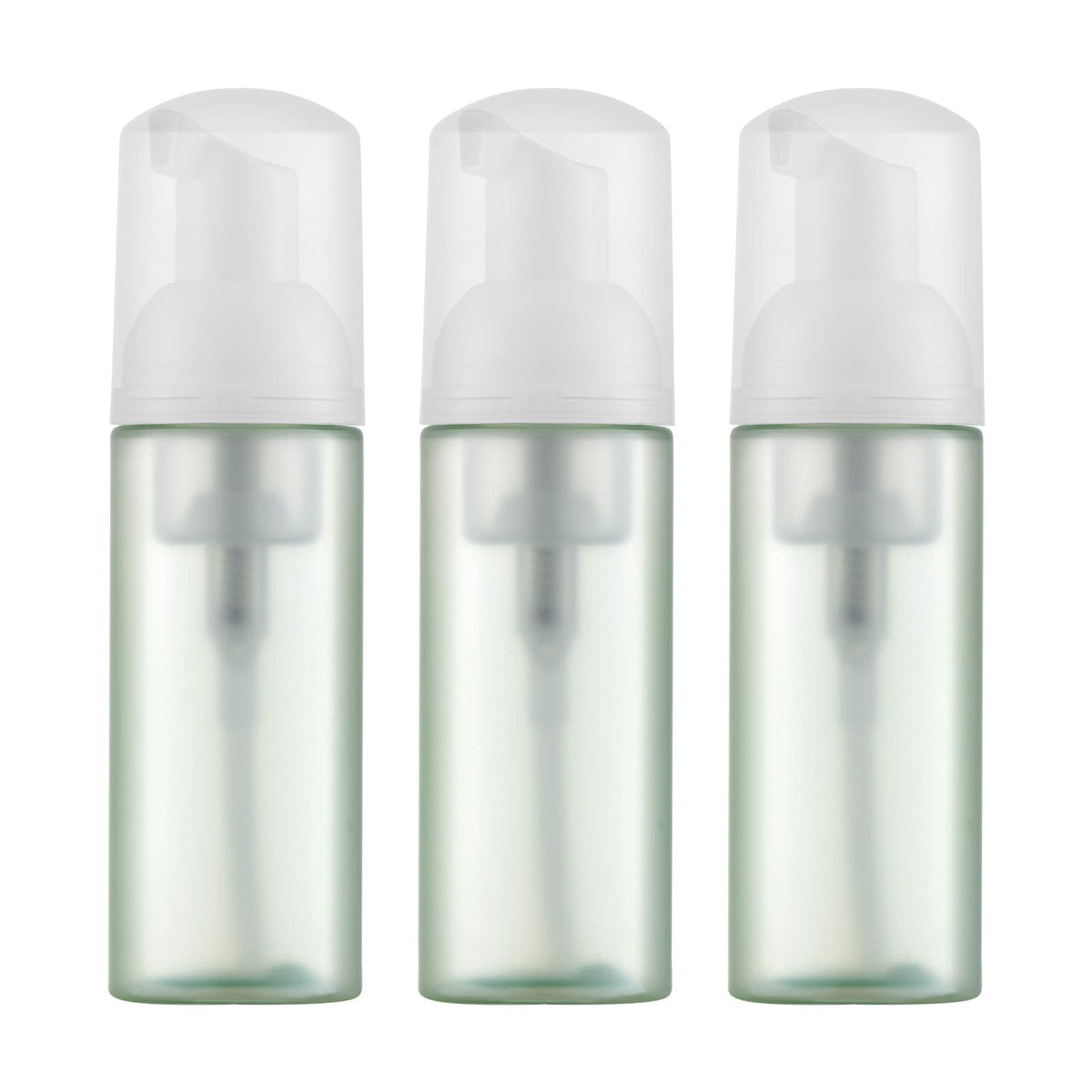 Travel Foam Pump Bottle, 2oz Small Size Foaming Soap Dispenser 30Pack Clear