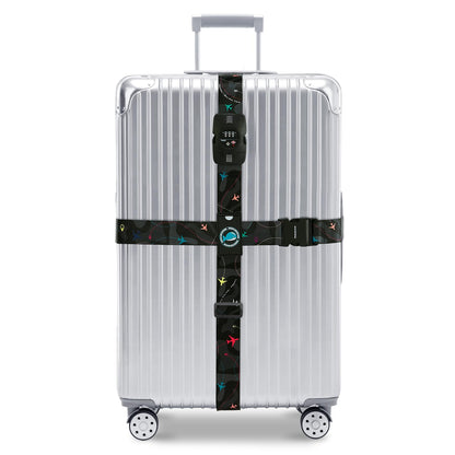 Travelkin Luggage Straps TSA Approved, Suitcase Straps with TSA Lock