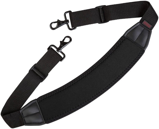 OP/TECH USA SOS Curve Padded Strap – Adjustable, Comfortable Replacement for Bags, Cameras, or Laptops – Ideal for Travel or Daily Use – Black - Made in USA