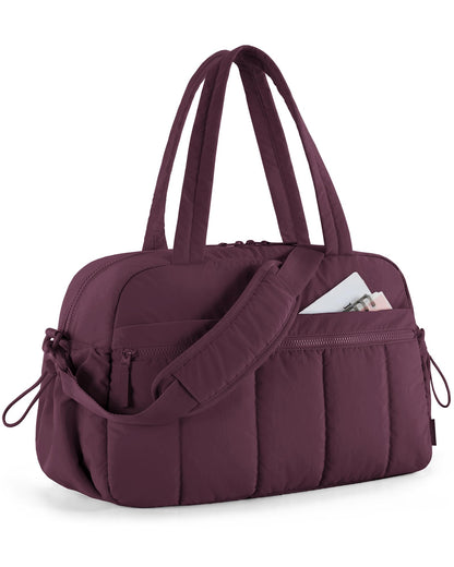 BAGSMART Duffle Bag for Travel, Gym Bag for Women, Weekender Carry on