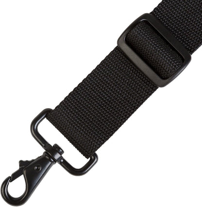 OP/TECH USA SOS Curve Padded Strap – Adjustable, Comfortable Replacement for Bags, Cameras, or Laptops – Ideal for Travel or Daily Use – Black - Made in USA