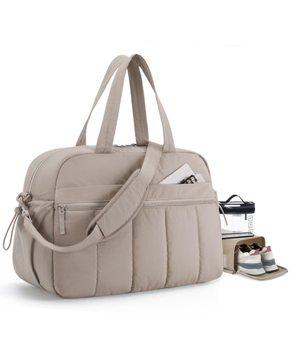 BAGSMART Duffle Bag for Travel, Gym Bag for Women, Weekender Carry on