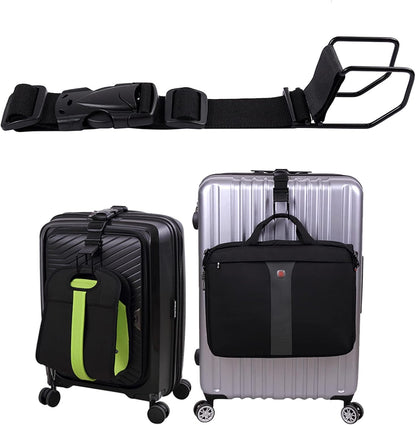 Vigorport Luggage Hook Strap, J Hook for Add A Bag Luggage Travel Essential