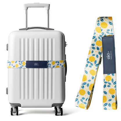 Luggage Straps for Suitcases, Adjustable Luggage Elastic Belt, Travel Essentials for Airport,Station,Vibrant Designs, Puppy