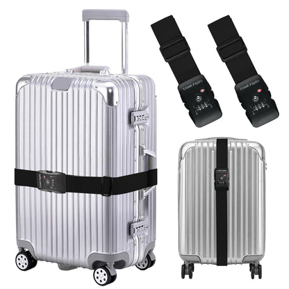 Travel Inspira Luggage Straps for Suitcases with TSA Lock