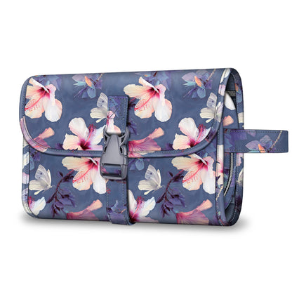 FINTIE Portable Toiletry Cosmetic Travel Bag Hanging Makeup Organizer