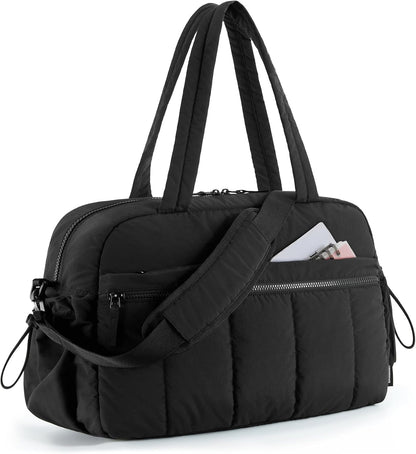 BAGSMART Duffle Bag for Travel, Gym Bag for Women, Weekender Carry on