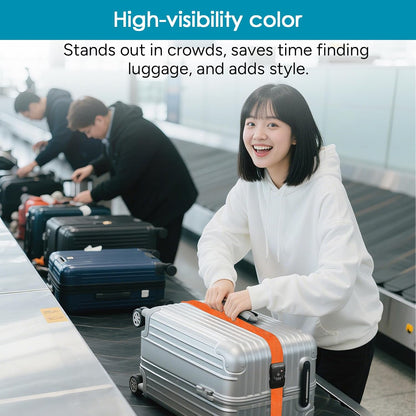 Travel Inspira Heavy Duty Luggage Straps with TSA Lock