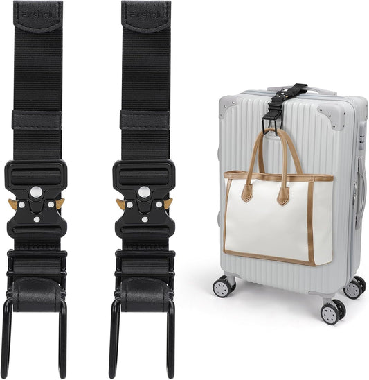 Luggage Hook Strap, J Hook Luggage Strap to Add a Bag Carry On