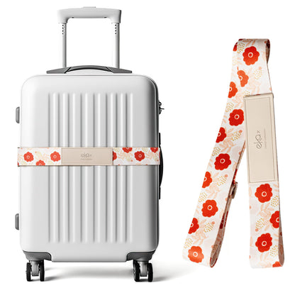 Luggage Straps for Suitcases, Adjustable Luggage Elastic Belt, Travel Essentials for Airport,Station,Vibrant Designs, Puppy
