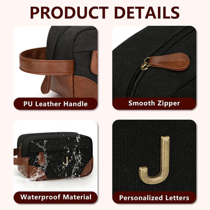 Personalized Toiletry Bag for Men, Birthday Gifts for Men Him
