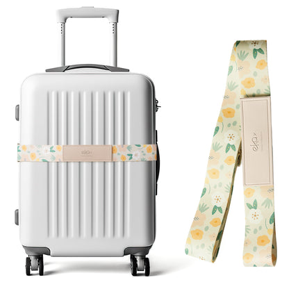 Luggage Straps for Suitcases, Adjustable Luggage Elastic Belt, Travel Essentials for Airport,Station,Vibrant Designs, Puppy