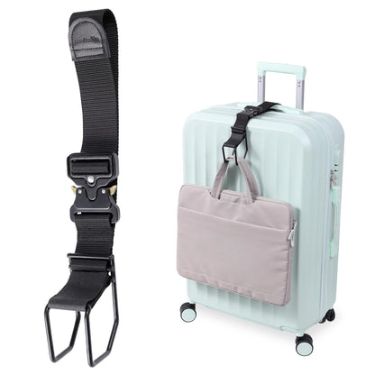 Vigorport Luggage Hook Strap, J Hook for Add A Bag Luggage Travel Essential