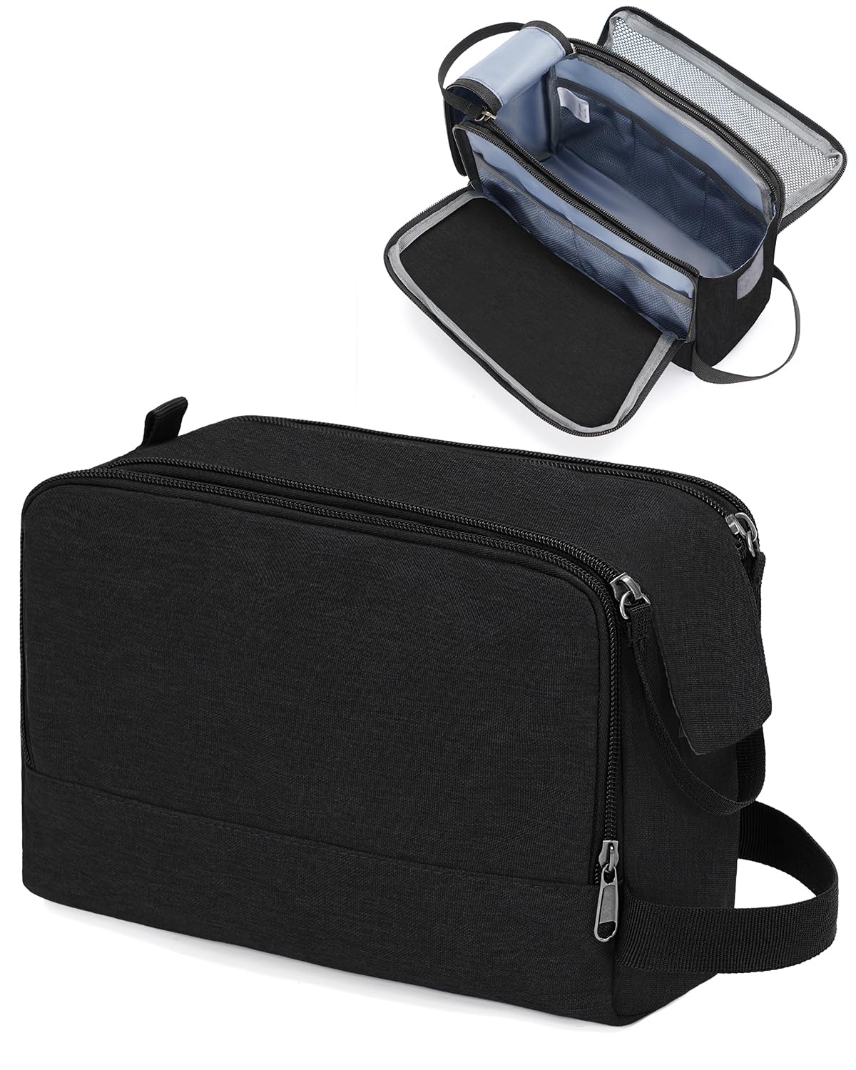 WANDF Travel Toiletry Bag for Men, Dopp Kit for Toiletries