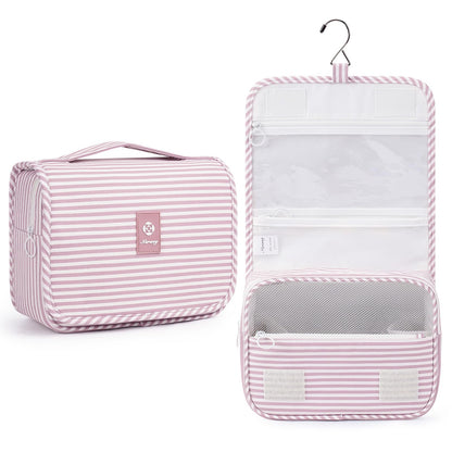 Narwey Hanging Travel Toiletry Bag for Kids Girls Women, Cute Makeup Bag