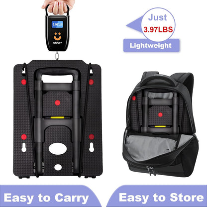 Portable Car Seat Dolly for Airport,Foldable Travel Hand Truck