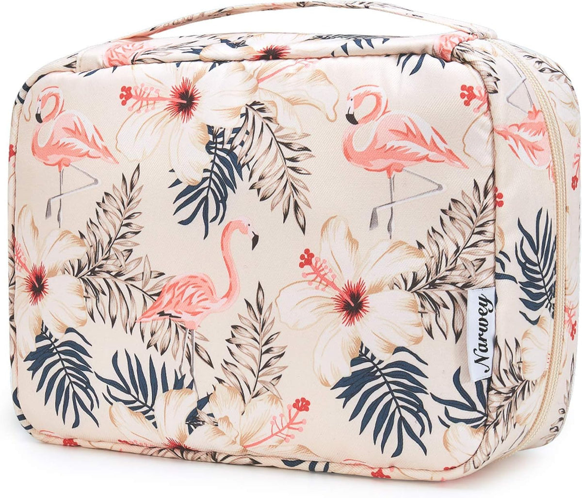 Narwey Hanging Travel Toiletry Bag for Women, Travel Makeup Organizer Bag