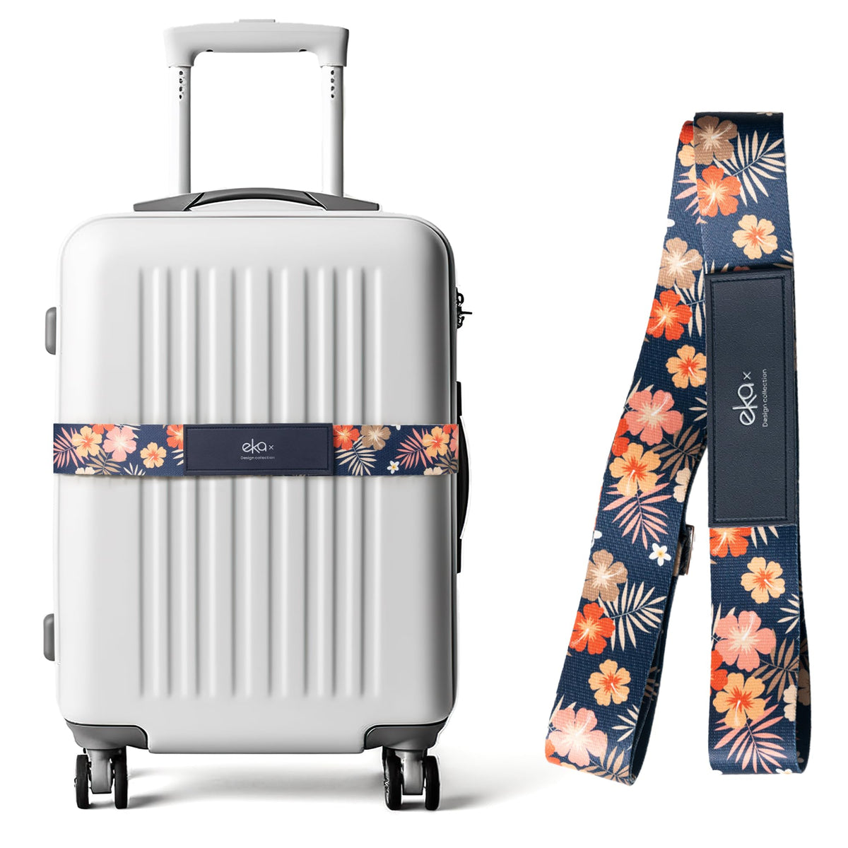 Luggage Straps for Suitcases, Adjustable Luggage Elastic Belt, Travel Essentials for Airport,Station,Vibrant Designs, Puppy