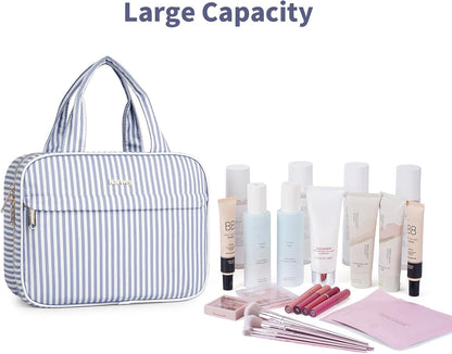 Narwey Hanging Travel Toiletry Bag for Women, Cosmetic Makeup Bag Organizer