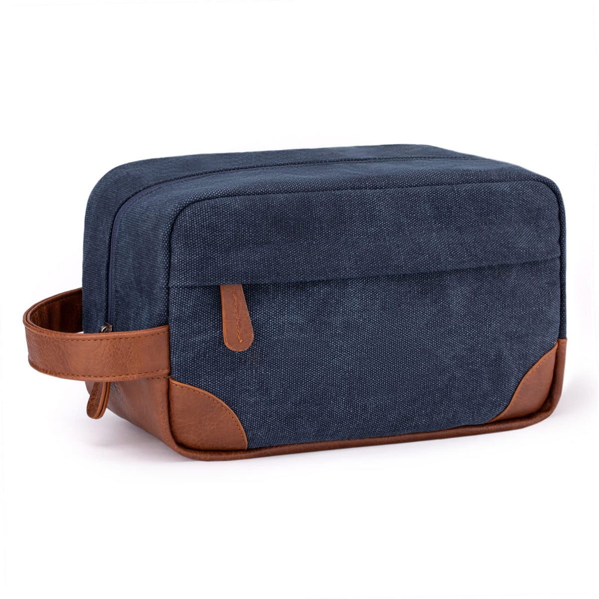 Vorspack Canvas Travel Toiletry Bag for Men, Large, Black