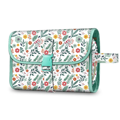 FINTIE Portable Toiletry Cosmetic Travel Bag Hanging Makeup Organizer