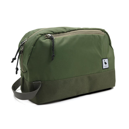 Travel Toiletry Bag 5L, Compact Travel Organizer with Waterproof TPU Wet/Dry Compartment