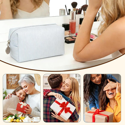 2pcs Makeup Bag Travel Toiletry Bag for Women Lightweight Make Up