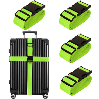 Chelmon Luggage Straps for Suitcases TSA Approved Travel Essentials 8 Pack