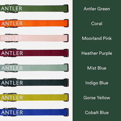 Antler Adjustable Hardside Luggage Strap, Indigo Blue, 67x1.4