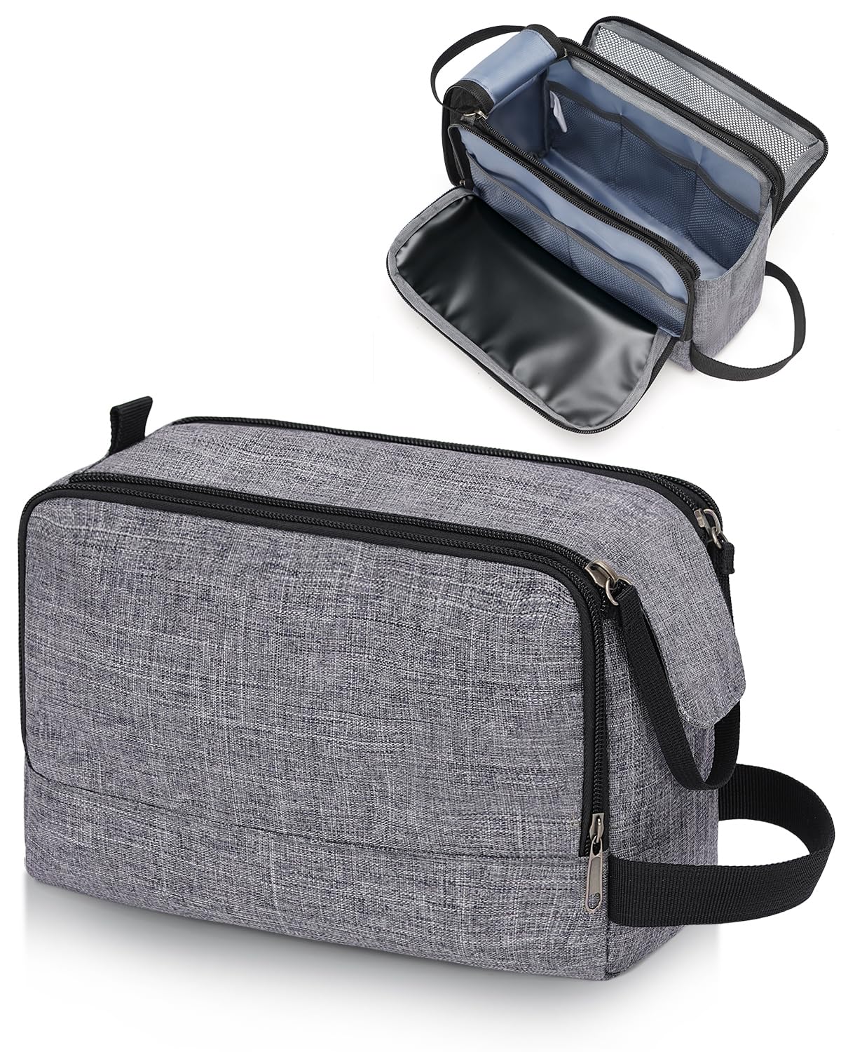 WANDF Travel Toiletry Bag for Men, Dopp Kit for Toiletries