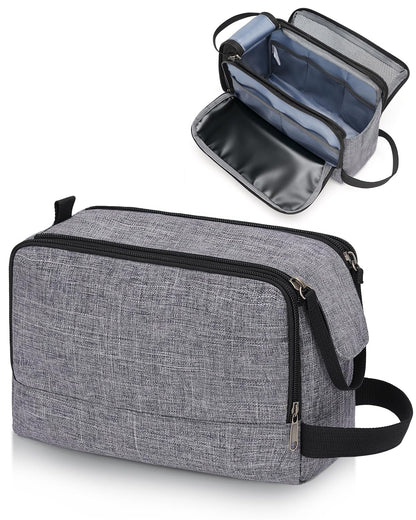 WANDF Travel Toiletry Bag for Men, Dopp Kit for Toiletries