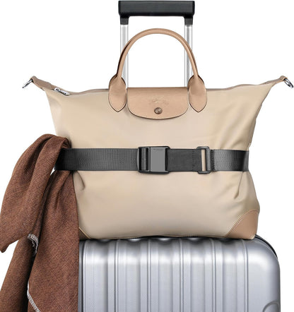 Travel Inspira Magnetic Quick Release Luggage Straps Black